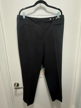 Zac & Rachel Black Tailored Dress Trousers